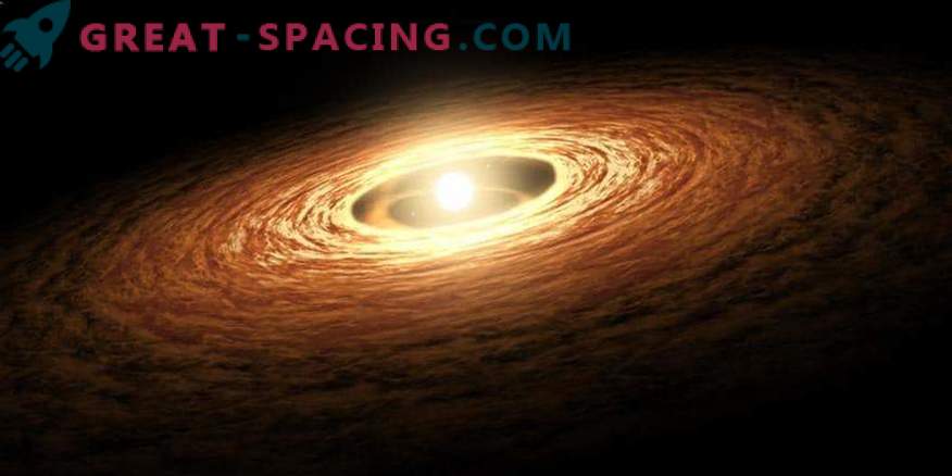 Намерен е най-младият акреционен диск около младата звезда