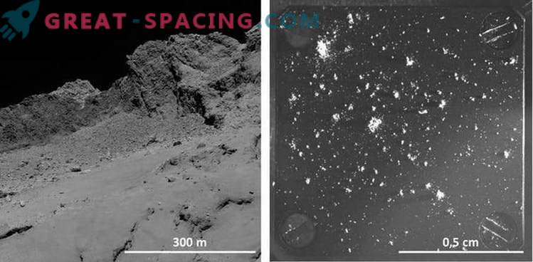 Кометният прах разкрива историята на слънчевата система