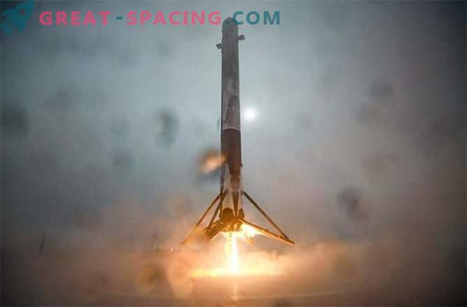 SpaceX направи твърдо приземяване
