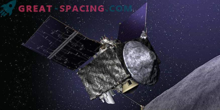 Първи приблизителни снимки на далечния астероид Бенну