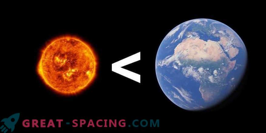 Какво ще стане, ако Слънцето е по-малко от Земята