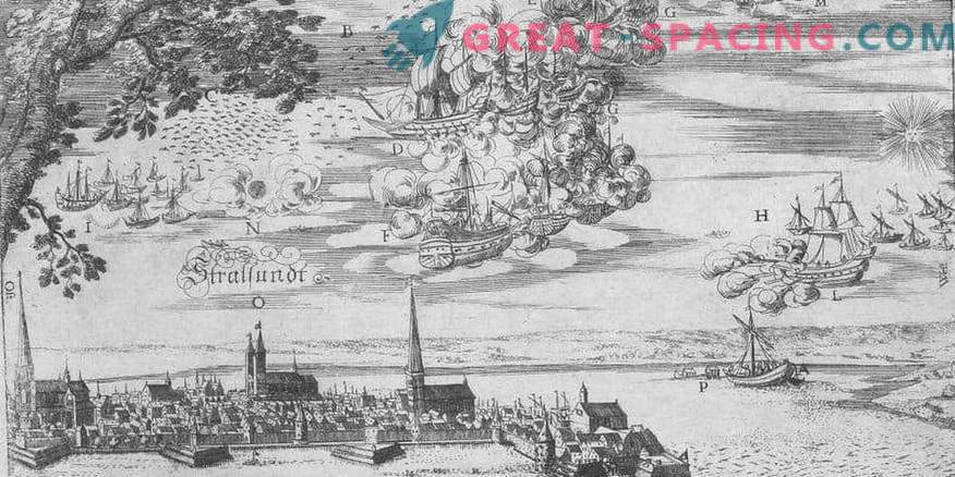 Инцидент в Бахферт - 1665. Рибарите описват битката на летящите кораби