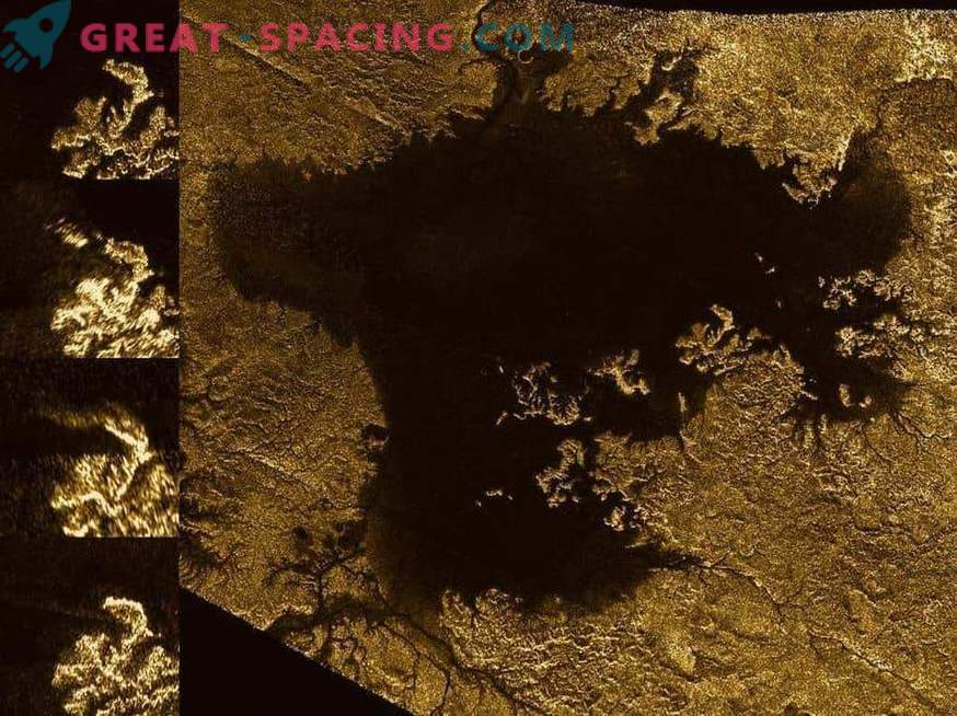 Островите на Титан могат да бъдат балонни потоци