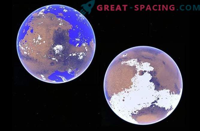 Дали червената планета наистина е леден свят?