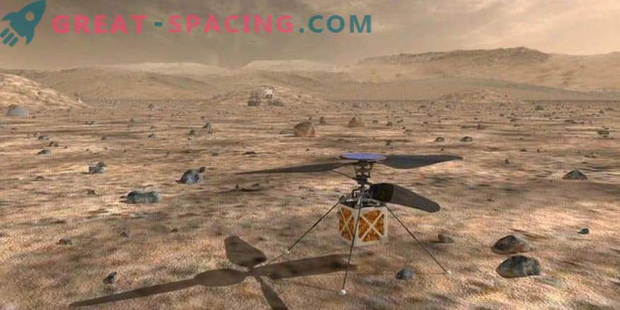 НАСА планира да изпрати мини-хеликоптер до Марс