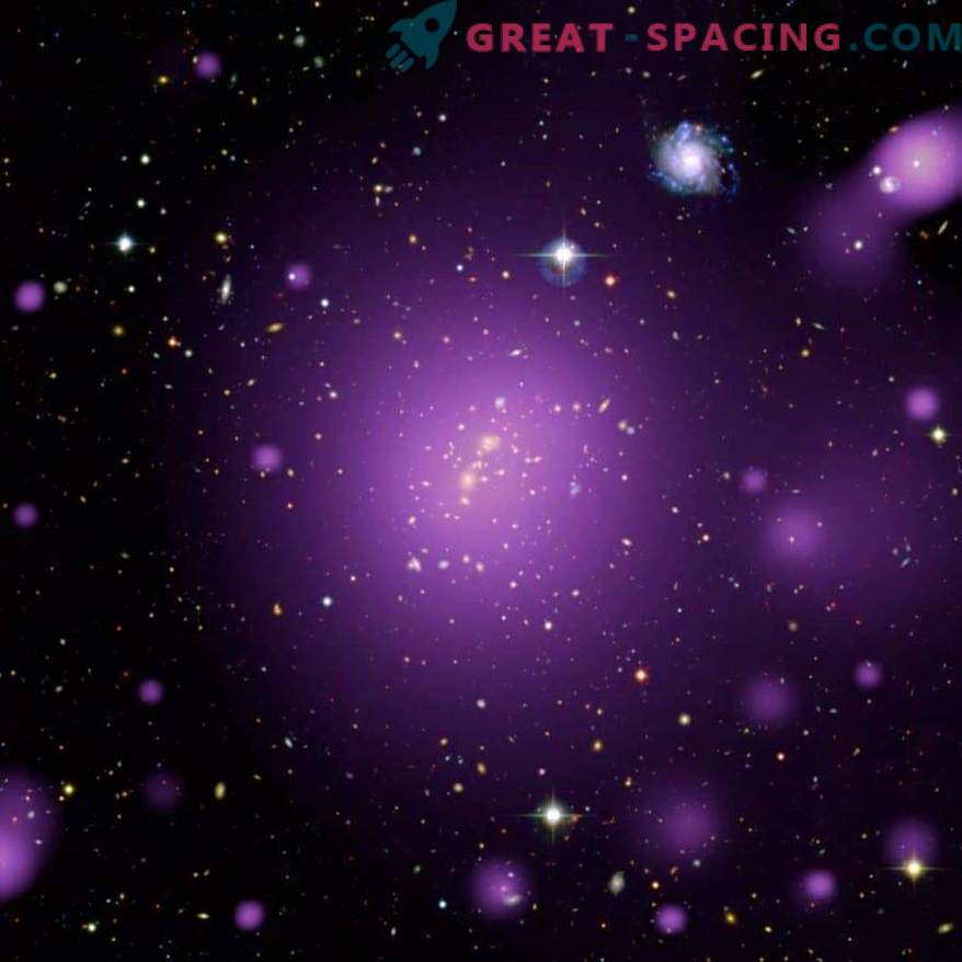 Мащабна рентгенова снимка на Вселената