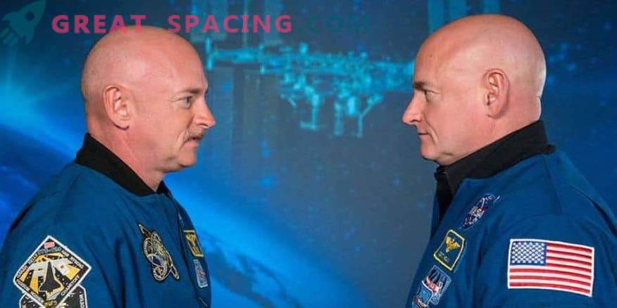 Как пространството влияе на тялото? Демонстрирайте върху астронавтите близнаци
