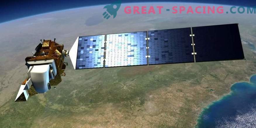 Landsat 8 марки 5 години в орбита