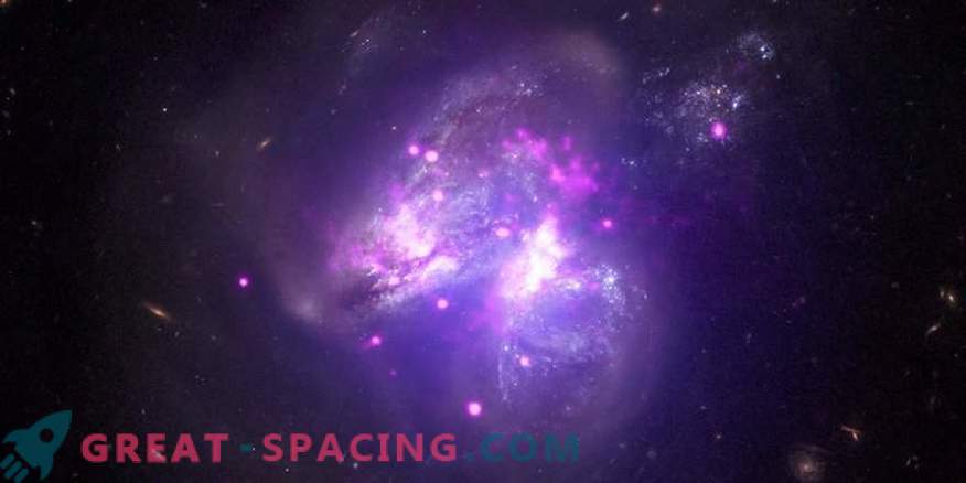 Arp 299: галактическа каша