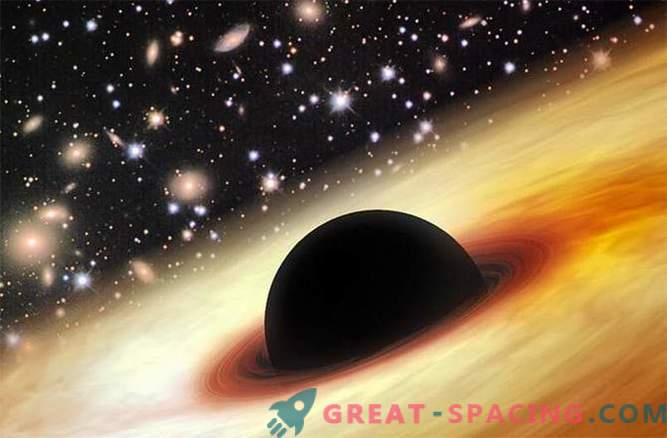 Новородената вселена произведе чудовищна черна дупка