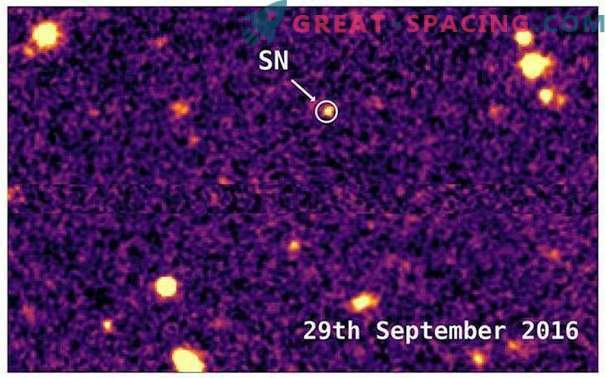 Потвърдено е най-далечната супернова