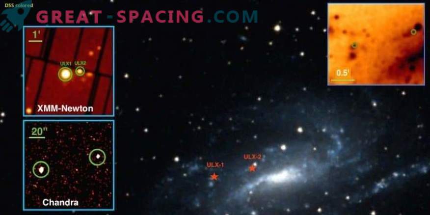 Две свръхсветливи рентгенови източници в галактиката NGC 925