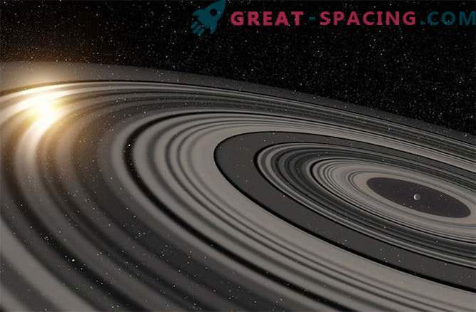 Гигантска пръстенна система около екзопланети