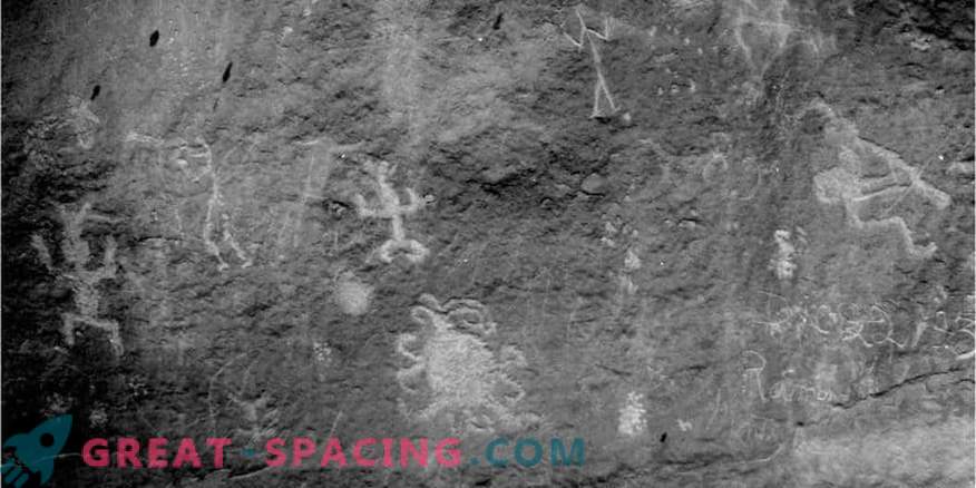 Петроглифът на каньона на Чако може да покаже древно пълно затъмнение