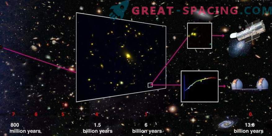 “Типична” галактика помага за изучаване на епохата на реионизация