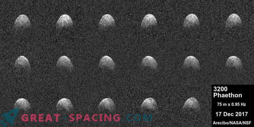 Радарът Arecibo получава изображения на Фатон