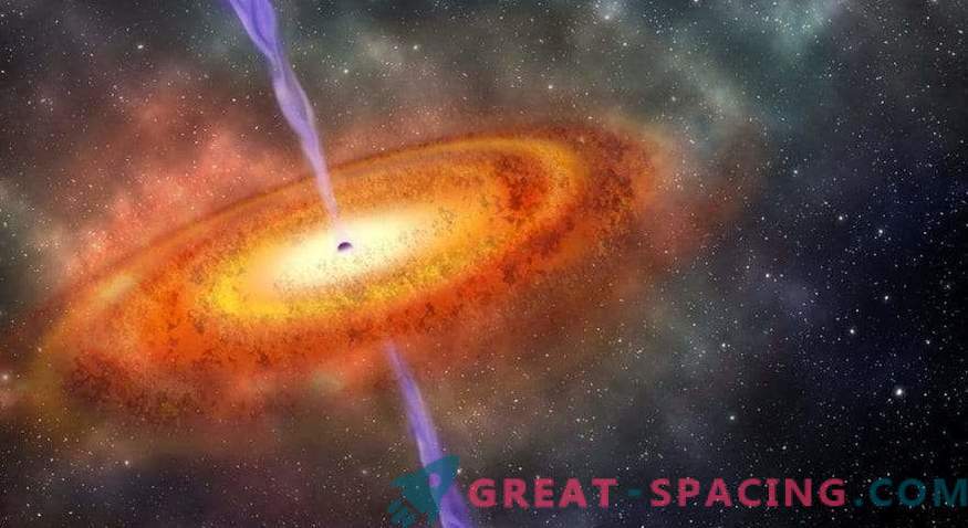 Супермасивна черна дупка в детската Вселена