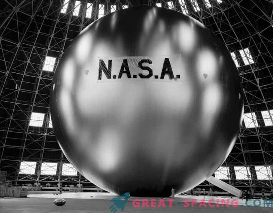 Първият комуникационен сателит е бил гигантски балон