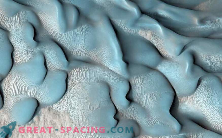 На Марс има истински дюни