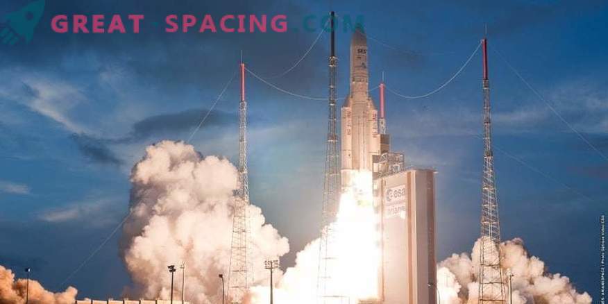 Ракетата Ariane пусна на орбита спътник за Индия