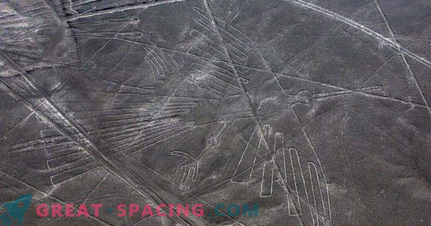 Древни рисунки в пустинята Наска. Уфолозите посочват извънземния произход