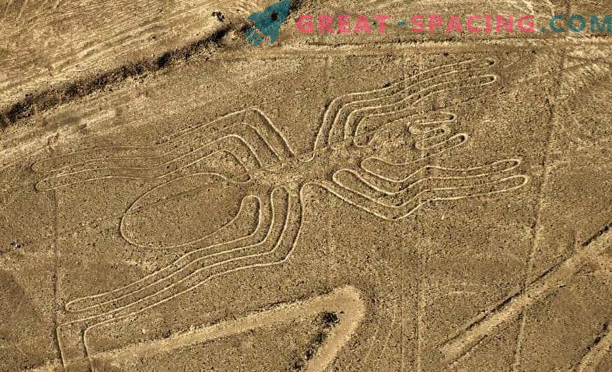 Древни рисунки в пустинята Наска. Уфолозите посочват извънземния произход