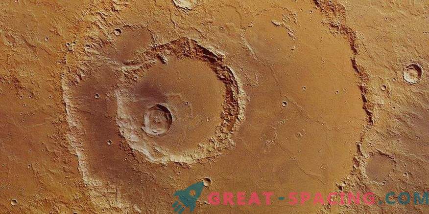 Открит произхода на метеоритния кратер на планетата Марс