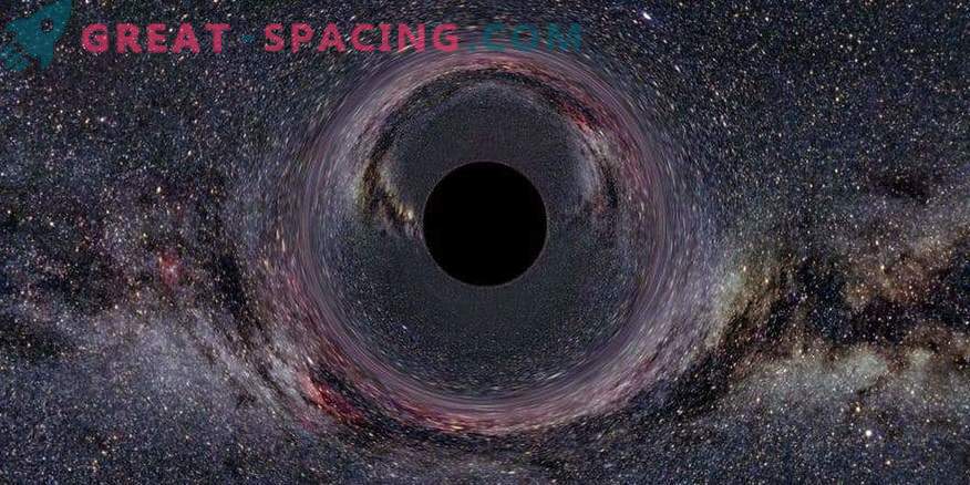 Симулация за хиляди черни дупки
