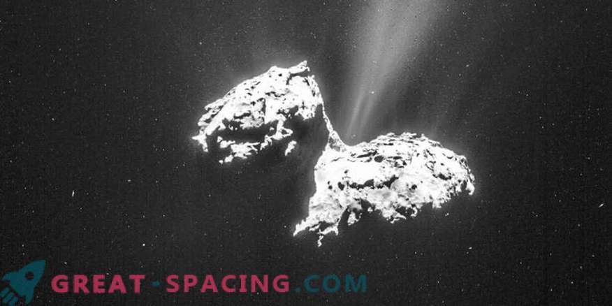 Странната форма и нестабилността на кометата Rosetta 67P