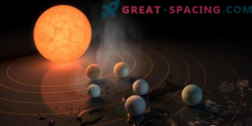 Как се образуват 7 планети около TRAPPIST-1?