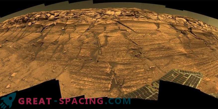 Удивителните места на плато Меридиан, открити от Opportunity Rover