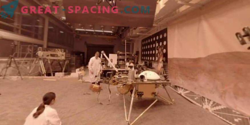 Обиколка на изпитателната лаборатория на марсианския апарат