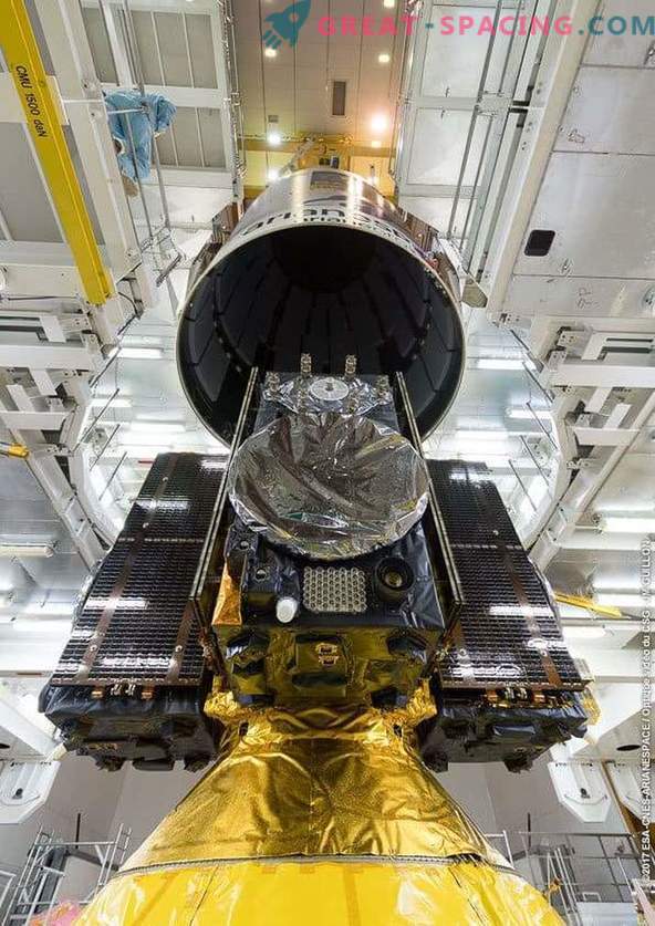 Сателитите на Галилео се готвят да стартират във вторник.