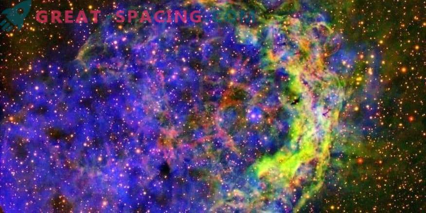 Снимки на космоса: звезден мехур с газ
