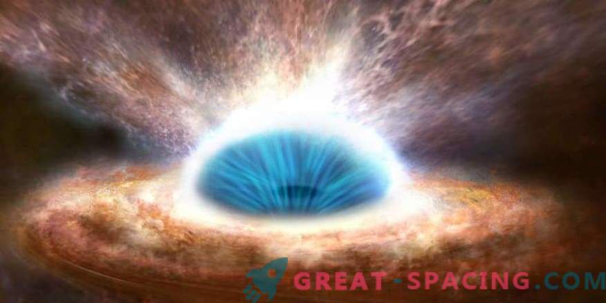 Неочаквано вещество е намерено в ветровете на черната дупка
