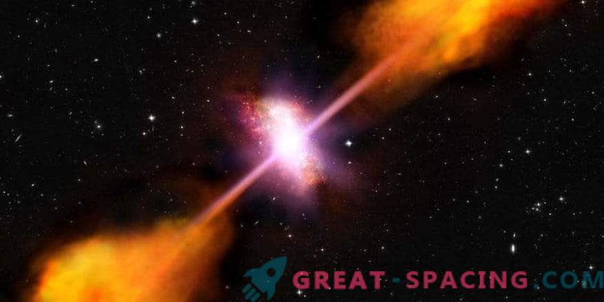 Информацията на Хершел свързва квазарите със светкавици на звездичка