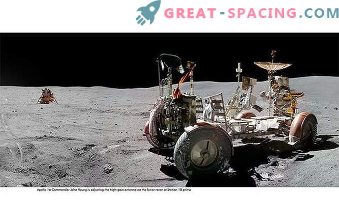Missione Apollo: foto ispirate allo studio della Luna