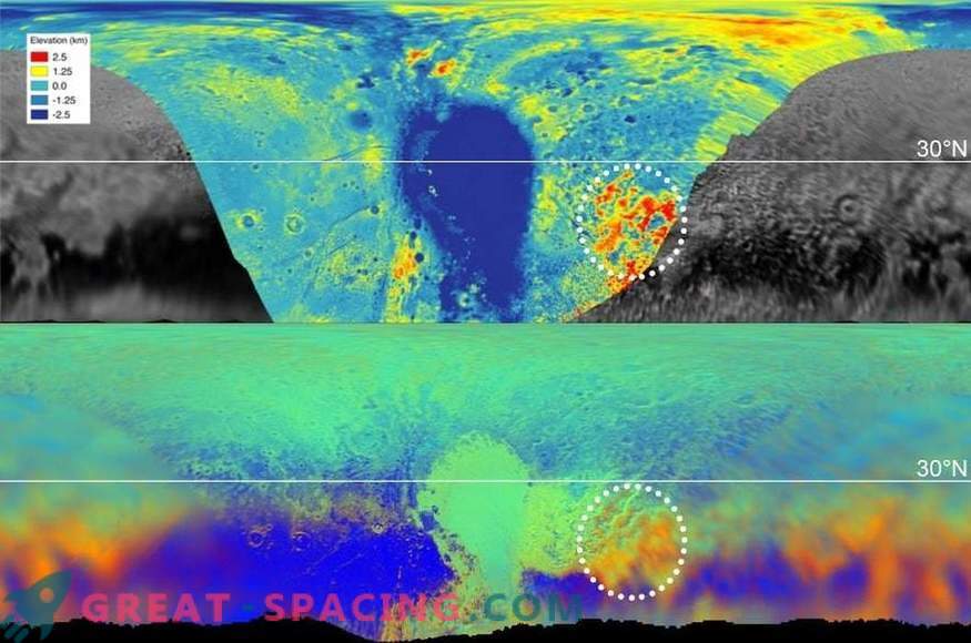 Мистерията на ледените остриета на Плутон