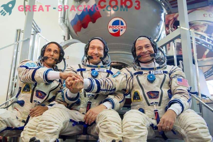 Three cosmonauts arrived on the ISS for a 5-month mission