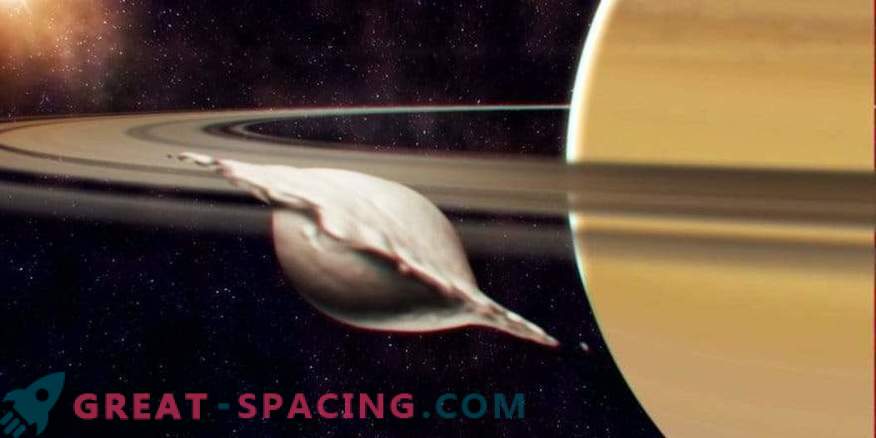История на малките вътрешни спътници на Сатурн
