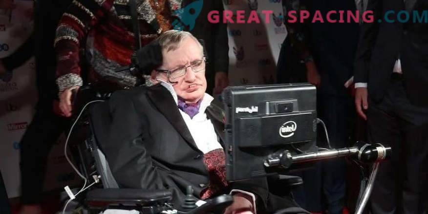 Stephen Hawking går in i rymden ombord på Virgin Galactic