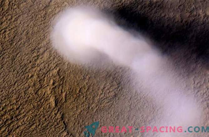 Марсианските вихри на прах могат да бъдат открити чрез сеизмични данни