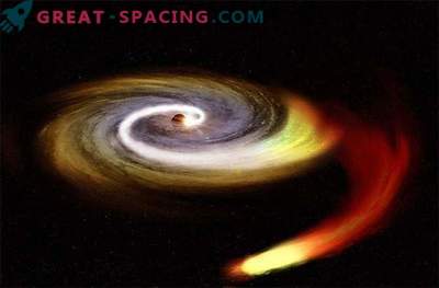 Ist das mysteriöse Objekt mit unserem Schwarzen Loch zusammengestoßen?