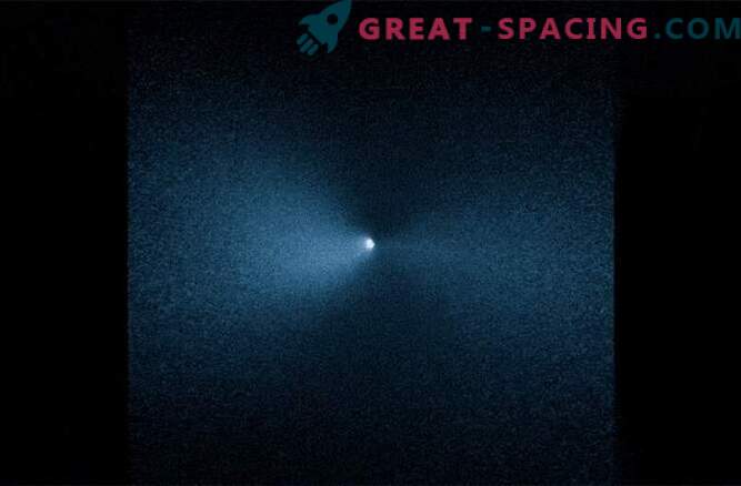 Хъбъл видя ротацията на кометата след нейното преминаване