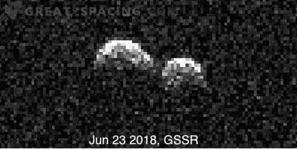 Обсерваториите се обединяват, за да изучават редки двойни астероиди