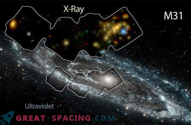Galaktyka Andromedy jest ogrzewana przez „piece” rentgenowskie